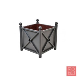 Jardinera Província acabat en només acer